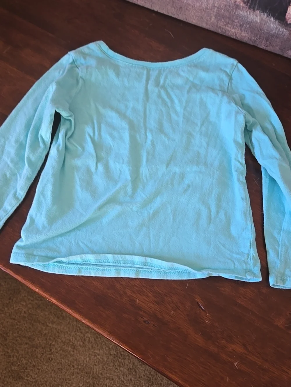 The Children's Place 3t Cat Aqua Long Sleeve Tee Pink Graphic Mommy Love Me